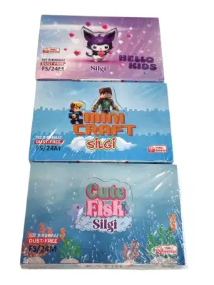 FATİH SİLGİ PVC SOFT FS-24 (PKT-24 LÜ)
