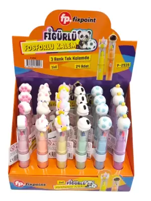 FİXPOİNT FOSFORLU KALEM FİGÜRLÜ BAŞLIK P-2939(PK-24LÜ)