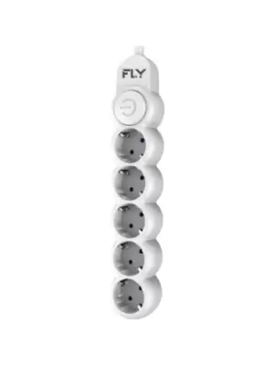 FLY GRUP PRİZ AKIM KORUMALI ANAH.5 Lİ 2 MT 3394-01