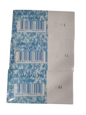 GÜRPAŞ NUMARALI FİŞ KÜÇÜK (PKT-36 LI)