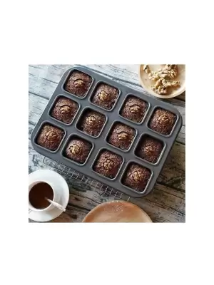 IVORY BROWNIE KALIBI TEFLON KARE 12 SIRA IVO-EKK19