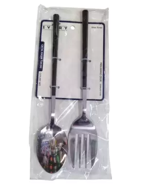 IVORY ÇATAL KAŞIK TAKIMI GÜMÜŞ IVO-KSK113