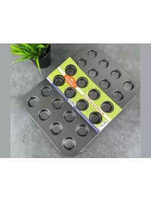 IVORY MUFFİN KEK KALIBI TEFLON 24 SIRA IVO-EKK05