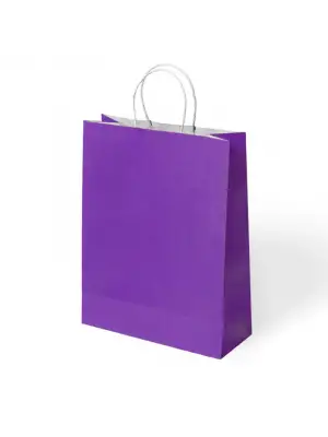 KİKA HEDİYE POŞETİ 31X12X41 MOR (PKT-24 LÜ)