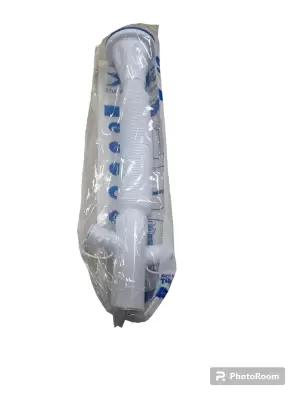 KÖRÜKLÜ LAVABO SİFONU ÇİFT ÇIKIŞLI