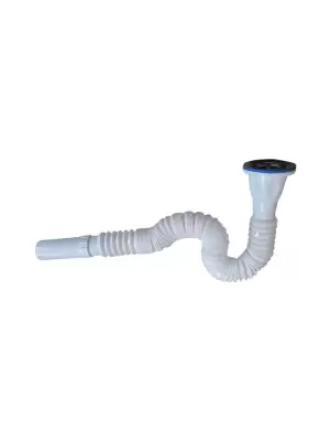 KÖRÜKLÜ LAVABO SİFONU REKORLU KISA