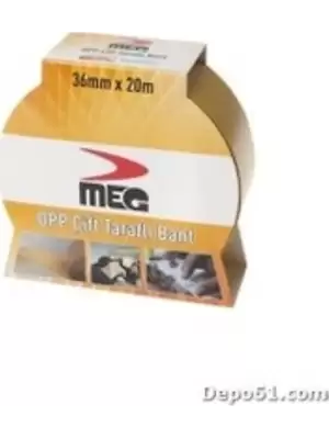 MEG ÇİFT TARAFLI  BANT OPP 36 MM X20 MT
