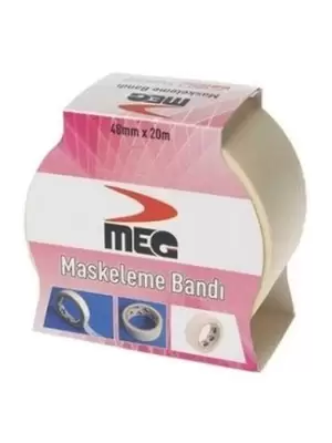 MEG MASKELEME (KAĞIT) BANDI 48X20 MT (PKT-6 LI)