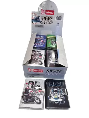 MİKRO NOT DEFTERİ FOR BOYS NT-109 (PKT-24 LÜ)