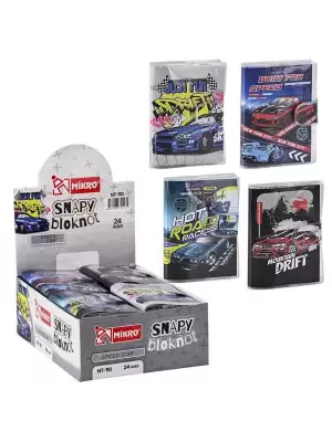 MİKRO NOT DEFTERİ SPEED CARS NT-110 (PKT-24 LÜ)