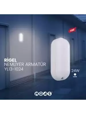 NOAS RİGEL NEMLİYER ARMATÜR 24 W 6500K