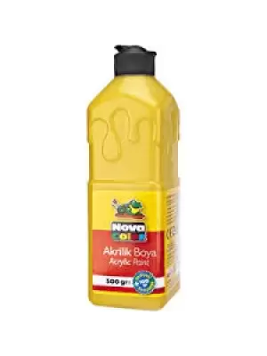 NOVA COLOR AKRİLİK BOYA SARI 500 GR NC-381