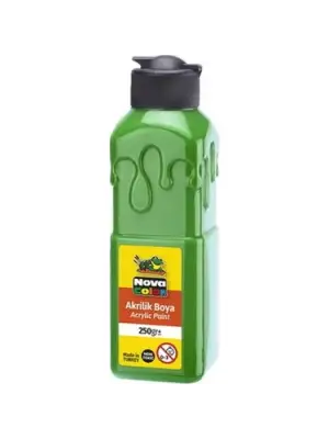NOVA COLOR AKRİLİK BOYA YEŞİL 250 GR NC-3013