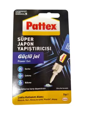 PATTEX JAPON YAPIŞTIRICI SÜPER 3 GR (PKT-16 LI)