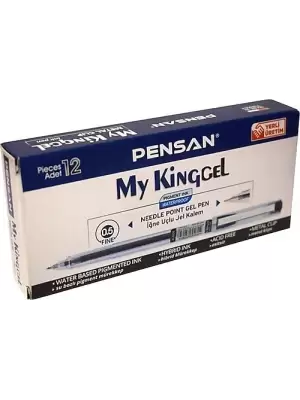 PENSAN MY KİNG JEL KAL.0.5 MM SİYAH 6405(PK-12Lİ)