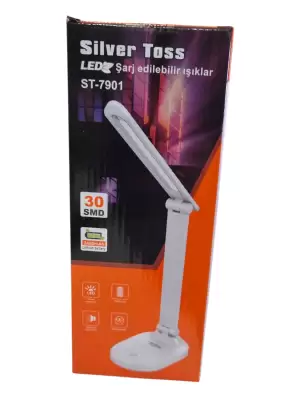 SİLVER TOSS MASA LAMBASI LEDLİ ST-7901
