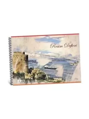 SİNGLE COLOR RESİM DEFTERİ KK.17X24 CM 15 YP.0007