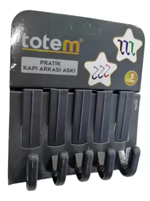 TOTEM PRATİK KAPI ARKASI ASKI TT-0626 5 Lİ