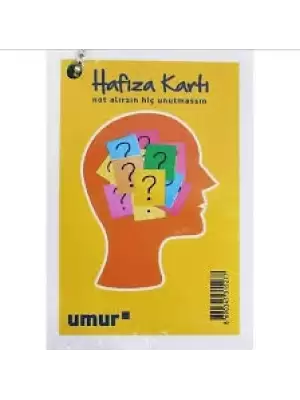 UMUR HAFIZA KARTI ZİNCİRLİ (PKT-50 Lİ)