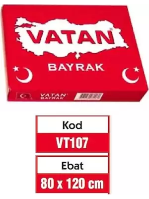 VATAN BEZ BAYRAK 80X120 VT-107