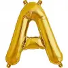40X102 CM A HARFLİ ALTIN FOLYO BALON