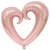 40X102 CM ROSEGOLD KALP FOLYO BALON