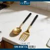 IVORY ÇATAL KAŞIK TAKIMI GOLD IVO-KSK114