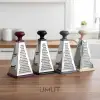IVORY PİRAMİT RENDE ÇELİK BÜYÜK IVO-RND134