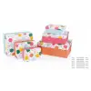 GIPTA FAINA HEDİYE KUTUSU DİKDÖRTGEN 6 LI BX-2862