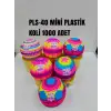 MİNİ PLASTİK TOP PLS-40 (PKT-10LU)