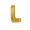 40X102 CM L HARFLİ ALTIN FOLYO BALON