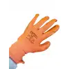 MEŞEM ZEBRA ELDİVEN 1/2 TURUNCU EL-340 (PK-12 Lİ)