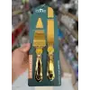 IVORY PASTA SERVİS SETİ 2 PARÇA GOLD PST323