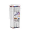 ONAS ÇİFTLİ MARKER KALEM ZW-7001-12 (PK-12/KT-144)