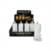 YAKUT DAMLALI LED MUM ORTA BOY 9866 (PKT-12 Lİ)