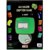 ABKA A4 5 Lİ HAZIR DEFTER KABI          (PKT-25Lİ)