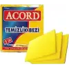 ACORD TEMİZLİK BEZİ SARI 3 LÜ KOD:504