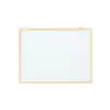 AHŞAP ÇERÇEVE LAMİNANT YÜZEY 45X60 BEYAZ YAZI TAHTASI INT-383