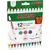 ALPINO KEÇELİ KALEM ÇİFT TARAFLI 12 RENK AR-2013