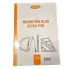 ALTINYILDIZ MİLİMETRİK EKSTRA FINA BLOK TURUNCU-PEMBE