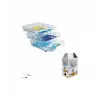 ARK EVRAK RAFI PLASTİK 3 LÜ 2083