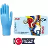 BEYBİ MUAYENE ELDİ.PUDRASIZ MAVİ L 100 LÜ(KL-20Lİ)