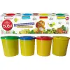 BU-BU MİNİ OYUN HAMURU 4 LÜ OH-0004