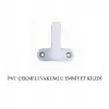 BUL-MAX EMNİYET KİLİDİ PVC ÇEKMELİ BEYAZ BMX-3745