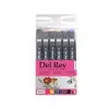 DEL REY TWIN MARKER ANİMATİON RENK 6 LI