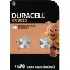 DURACELL PARA PİL 2025 (PKT-2 Lİ)