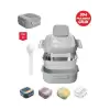 FİXPOİNT ÇELİK BES. KABI 450 ML İKİ GÖZLÜ P-4865