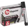 FİXPOİNT KOLİ KALEMİ SİYAH 6 MM K-4962 (PKT-10 LU)