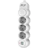 FLY GRUP PRİZ AKIM KORU.ANAH.3LÜ 2MT 2 USB 3393-01