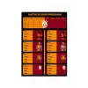 GALATASARAY DERS PROGRAMLI OKUL ETİKETİ 50449 (PK-12)